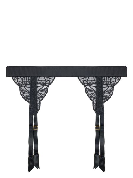  Fleur Of England Roxy Suspender Belt - Black 