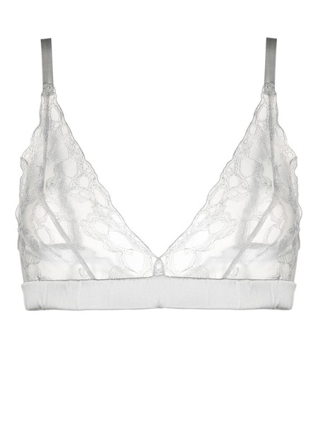  Fleur Of England Sigrid Non-wired Bralette - Grey 