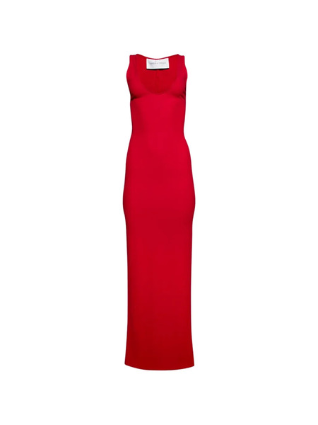  Florence & Fortitude Cameron V-neck Dress - Red 