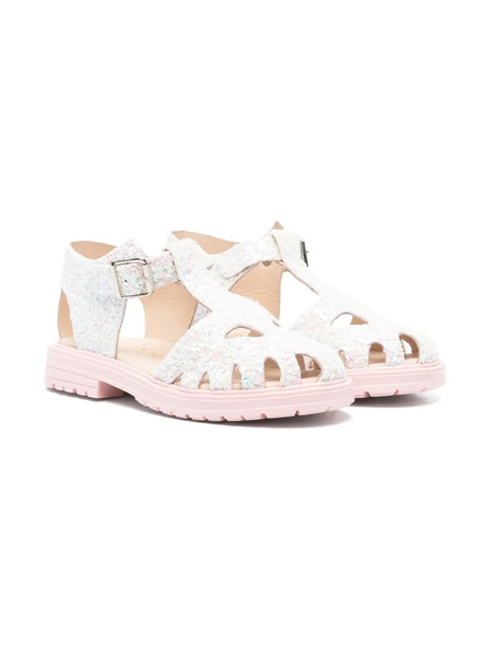  Florens Glitter-embellished Sandals - Pink 