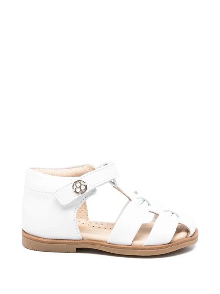  Florens Woven Detail Sandals - White 