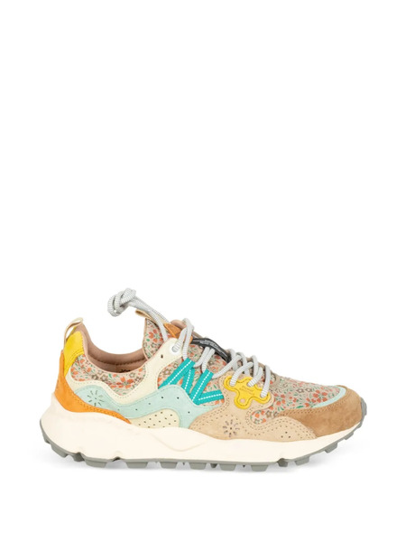  Flower Floral Sneakers - Neutrals 