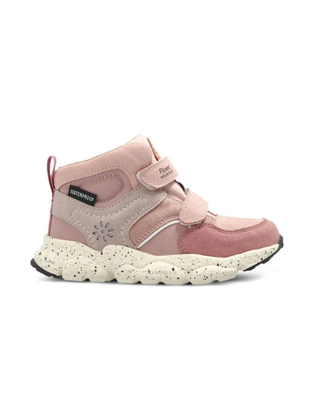  Flower Mountain Kids Touch-strap Sneakers - Pink 