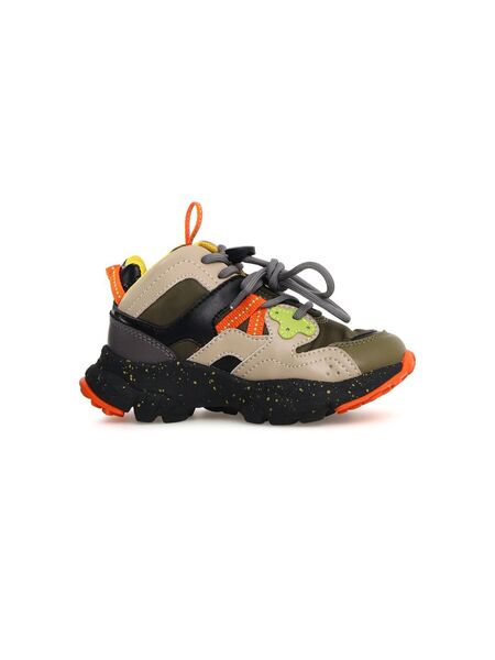  Flower Mountain Kids Yamano 3 Sneakers - Green 