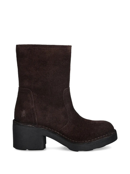  Fly London Block-heel Ankle Boots - Brown 
