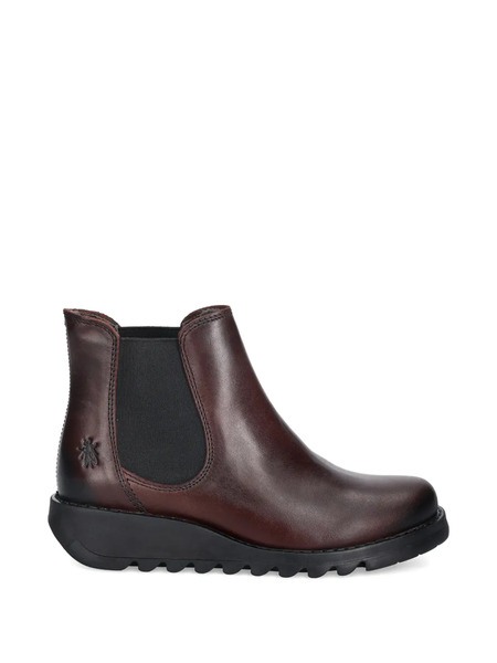  Fly London Leather Chelsea Boots - Brown 