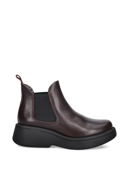  Fly London Pull-on-style Chelsea Boots - Red 
