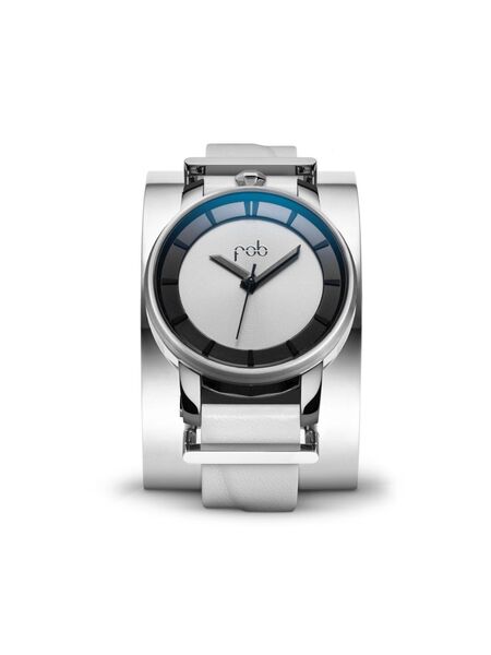  Fob Paris R360 Glass Cuff 36mm - Silver 