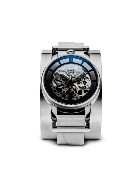  Fob Paris R360 Silver Cuff 36mm - Black 