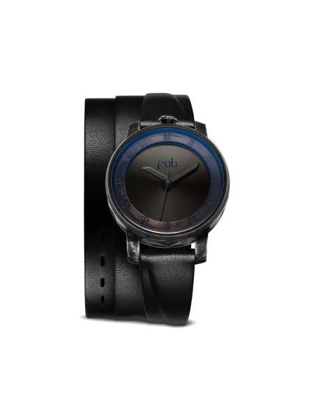  Fob Paris X Gaspard Hex Torch 36mm Watch - Black 