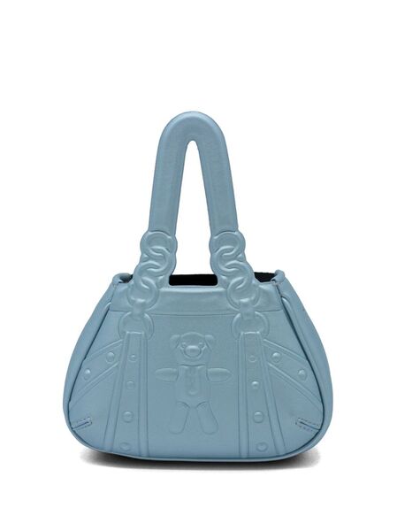  Forbitches Bear Motif Mini Bag - Blue 