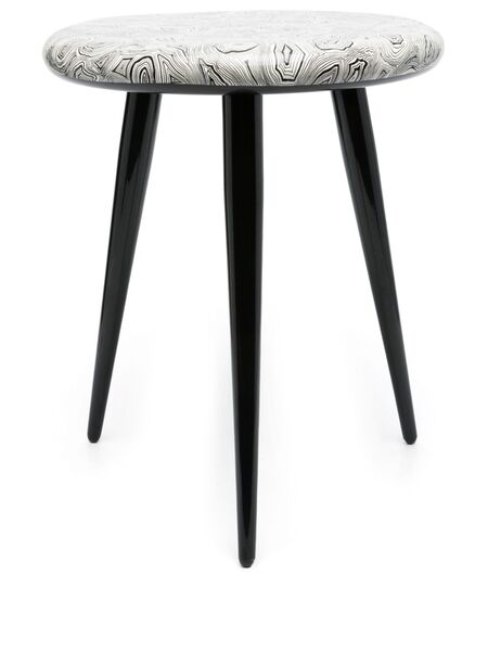  Fornasetti Abstract-pattern Coffee Table (46cm X 37cm) - White 