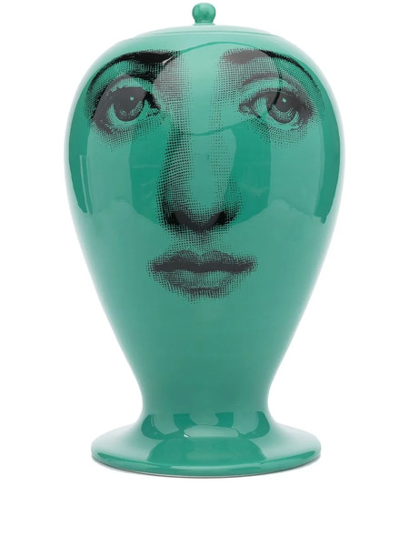  Fornasetti Bitossi Ceramiche Jar - Green 