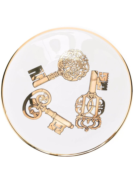  Fornasetti Chiava Centrepiece Plate - White 