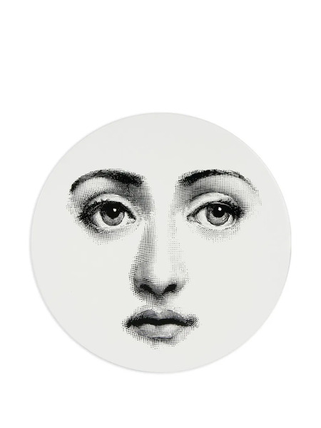  Fornasetti Face-print Tripod Coffee Table - White 