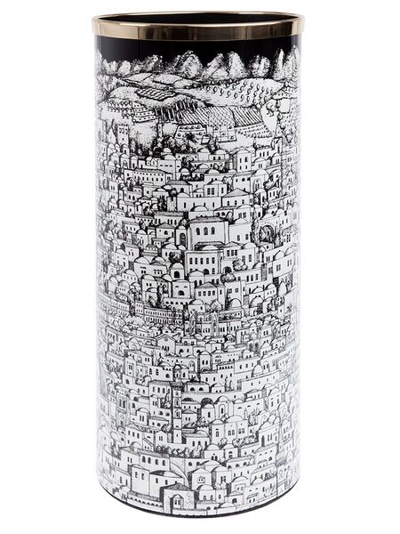  Fornasetti Gerusalemme Umbrella Stand - White 