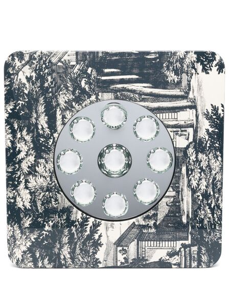  Fornasetti Giardino Settecentesco Frame (50cm X 50cm) - Neutrals 