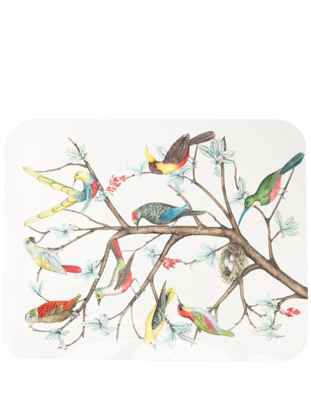 Fornasetti Graphic-print Table Tray - White 