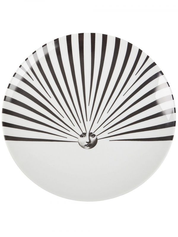  Fornasetti Plate - White 