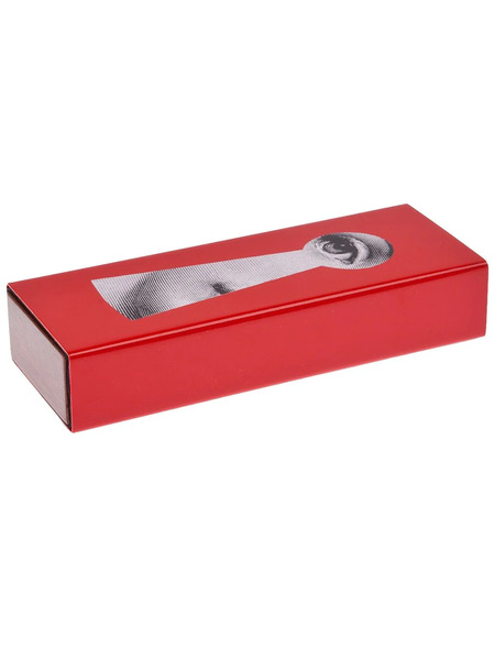  Fornasetti Printed Wooden Box - Red 