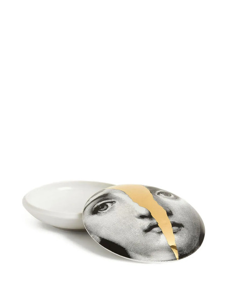 Fornasetti Tema E Variazioni N. 10 Wall Plate - Black 
