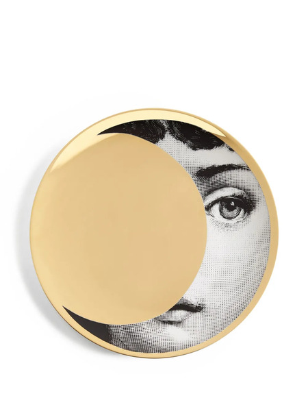  Fornasetti Tema E Variazioni N. 39 Wall Plate - Yellow 