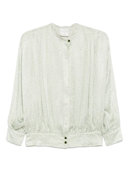  Forte Forte Abstract-pattern Blouse - Green 