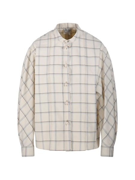  Forte Forte Band-collar Shirt - Neutrals 