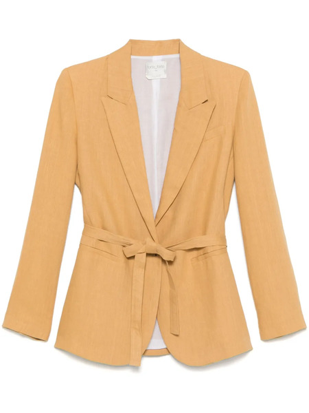  Forte Forte Belted Blazer - Yellow 