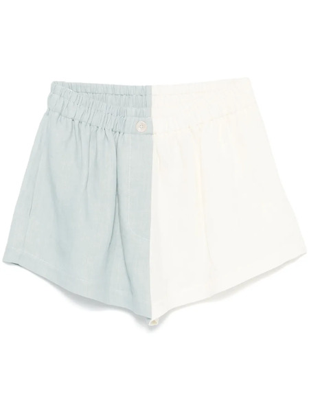  Forte Forte Colour-block Shorts - Neutrals 