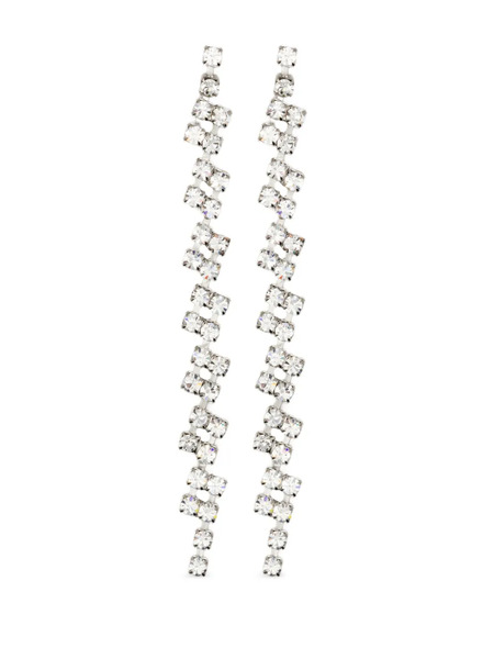  Forte Forte Crystal-embellished Drop Earrings - Silver 