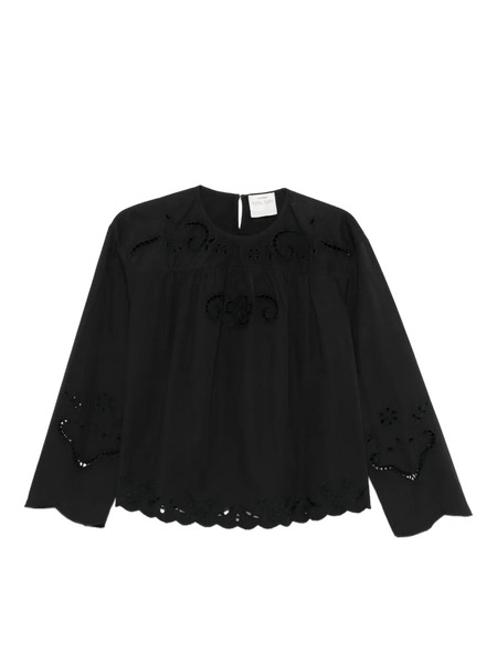  Forte Forte Cut-out Blouse - Black 