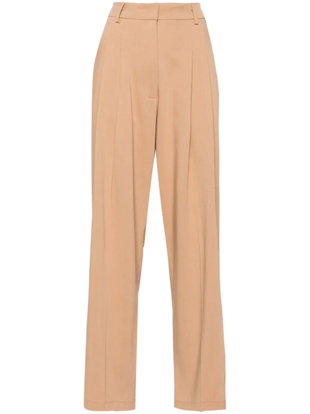  Forte Forte Dart-detailed Tapered Trousers - Neutrals 