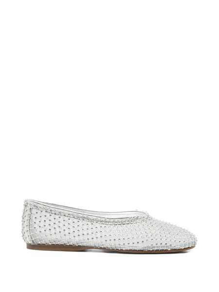  Forte Forte Embellished Ballet Flats - White 