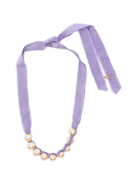  Forte Forte Faux-pearl Necklace - Purple 
