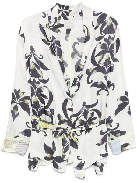  Forte Forte Floral-print Jacket - White 