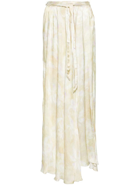  Forte Forte Floral-print Maxi Skirt - Neutrals 