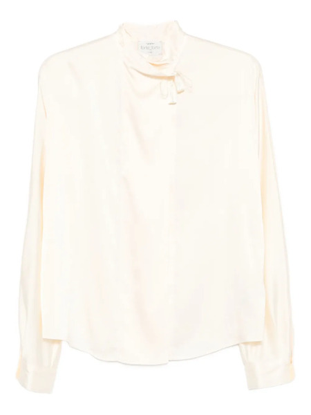  Forte Forte High-neck Blouse - Neutrals 