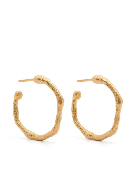  Forte Forte Irregular-design Hoop Earrings - Gold 