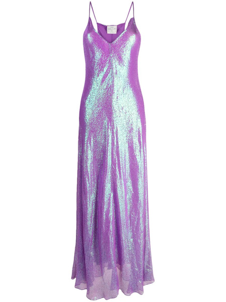  Forte Forte Jacquard Maxi Dress - Purple 