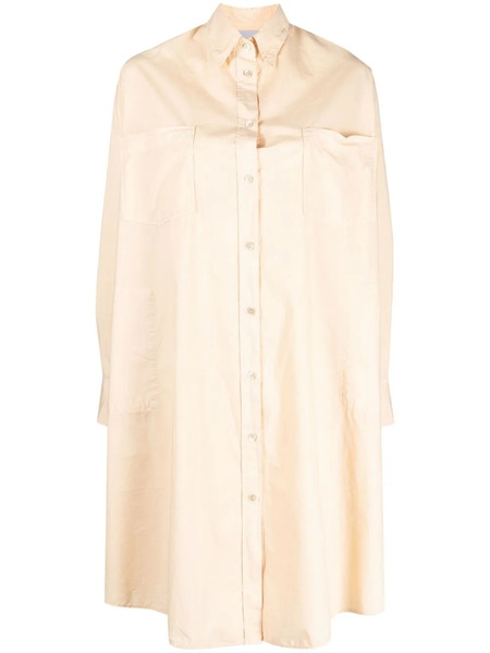  Forte Forte Long-sleeve Shirt Dress - Neutrals 
