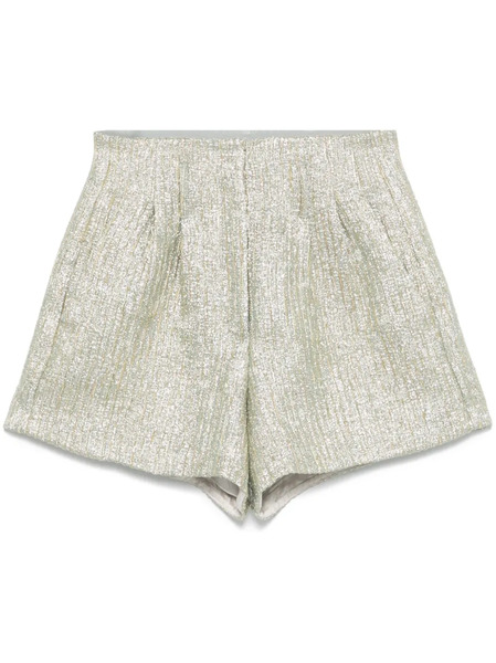  Forte Forte Lurex Shorts - Gold 