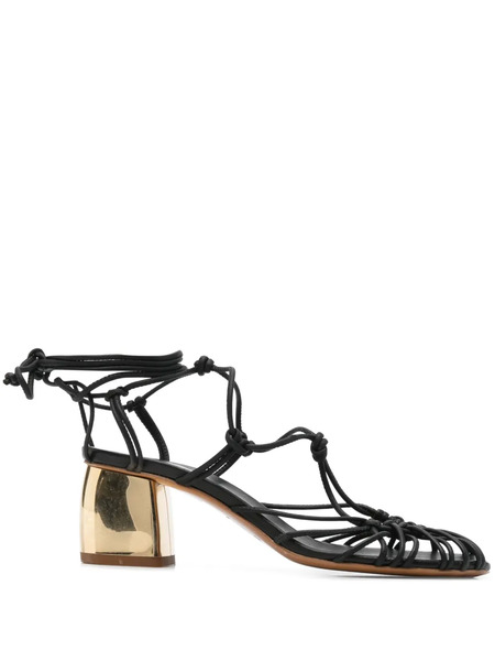  Forte Forte 50mm Multi-way Straps Sandals - Black 