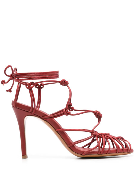  Forte Forte 95mm Slender-heel Sandals - Red 