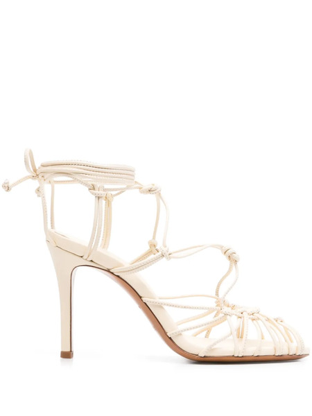  Forte Forte 95mm Slender-heel Sandals - White 