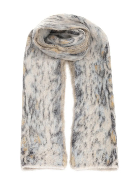  Forte Forte Mottled-pattern Scarf - Neutrals 