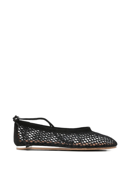  Forte Forte Net-detail Ballet Flats - Black 