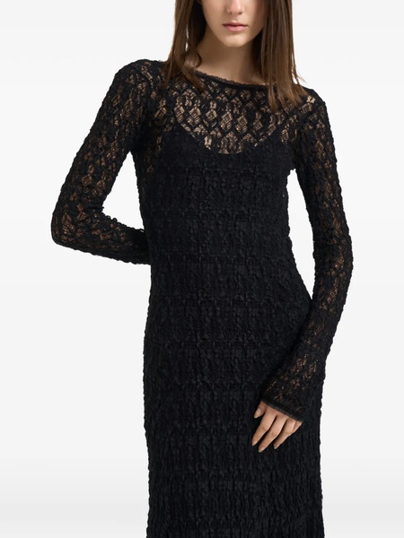  Forte Forte Open-back Maxi Dress - Black 