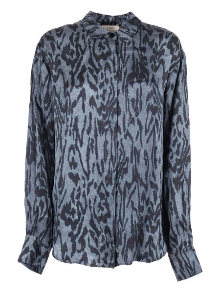  Forte Forte Pattern Shirt - Blue 