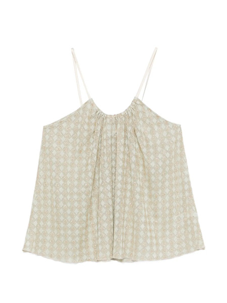  Forte Forte Patterned Top - Neutrals 